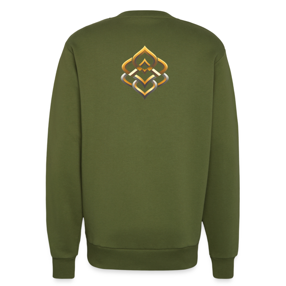 chiSign Organic Relaxed Crew Neck Made in EU - MOSS GREEN