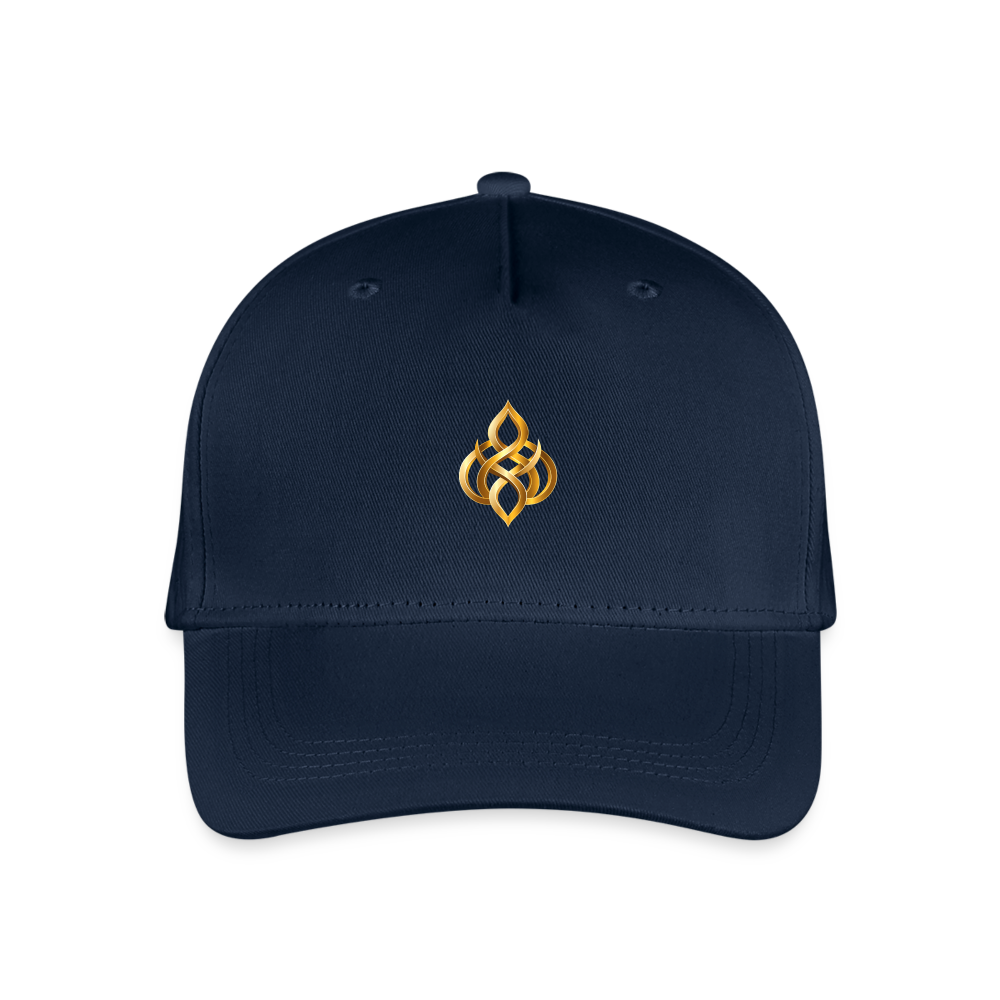 chiSign Quantenheilsymbol Thai Chi - Zentrum & Ausgeglichenheit  Kinder Bio Basecap - Navy