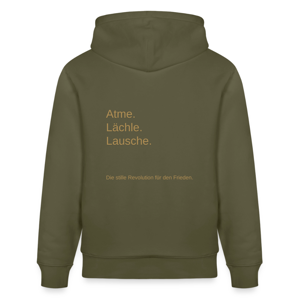 Stanley/Stella Unisex Bio-Hoodie CRUISER - Khaki Grün