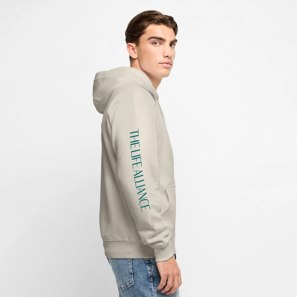 unisex Premium Kapuzenjacke THE LIFE ALLIANCE - Beige