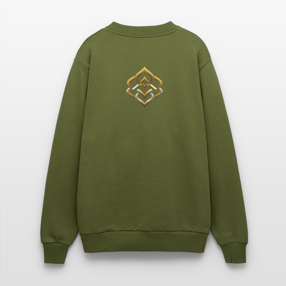 chiSign Organic Relaxed Crew Neck Made in EU - MOSS GREEN