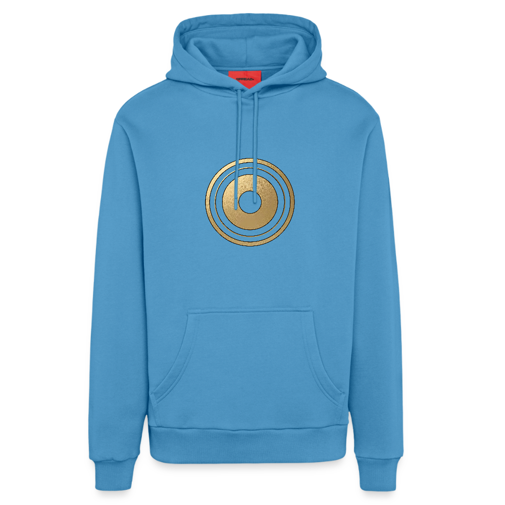 chiSign Organic Relaxed Hoodie Made in EU -  Sol Blue