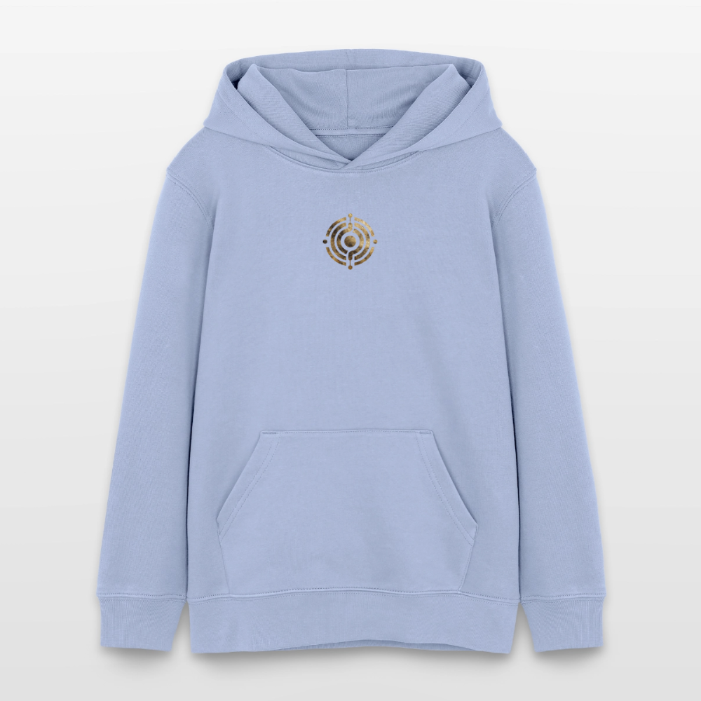Teenager Organic Hoodie Mini Cruiser "Monade - Sky