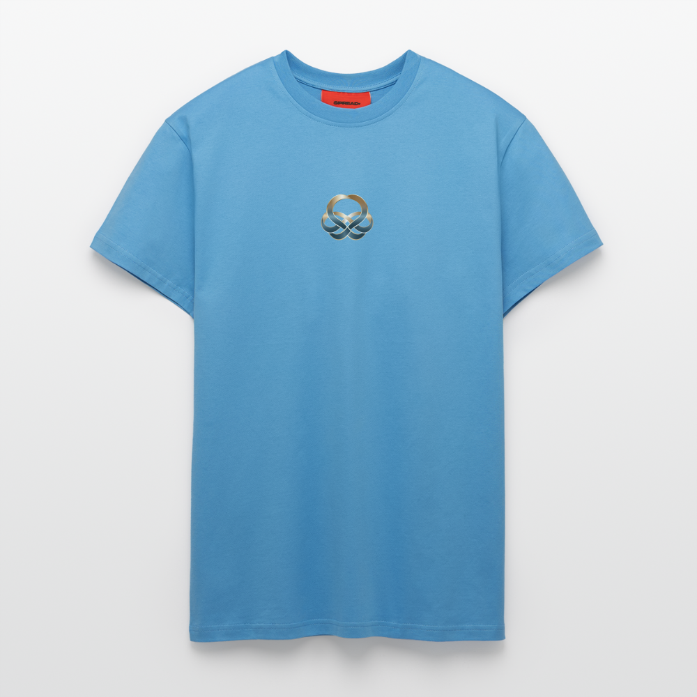 chisign Organic Relaxed T-Shirt Made in EU -  Sol Blue