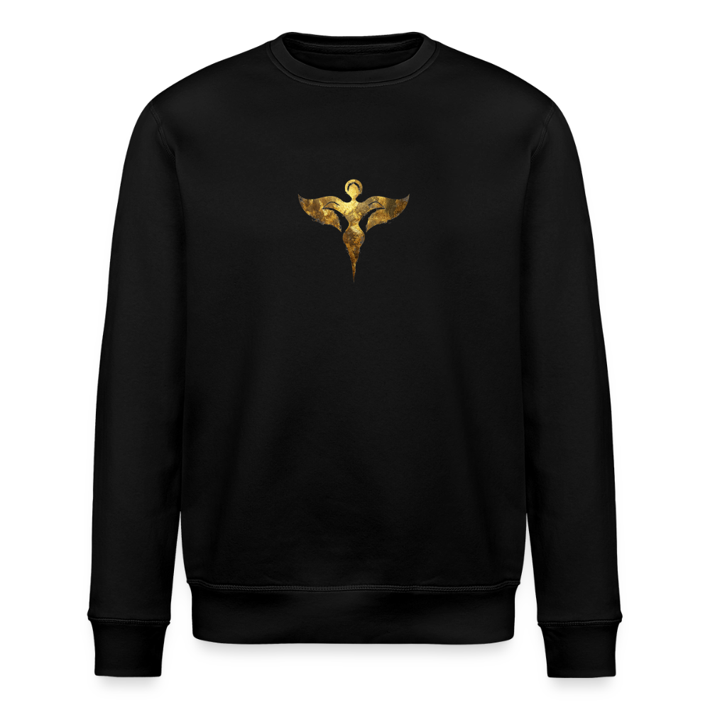 Unisex Bio-Sweatshirt "Gaia" - Schwarz
