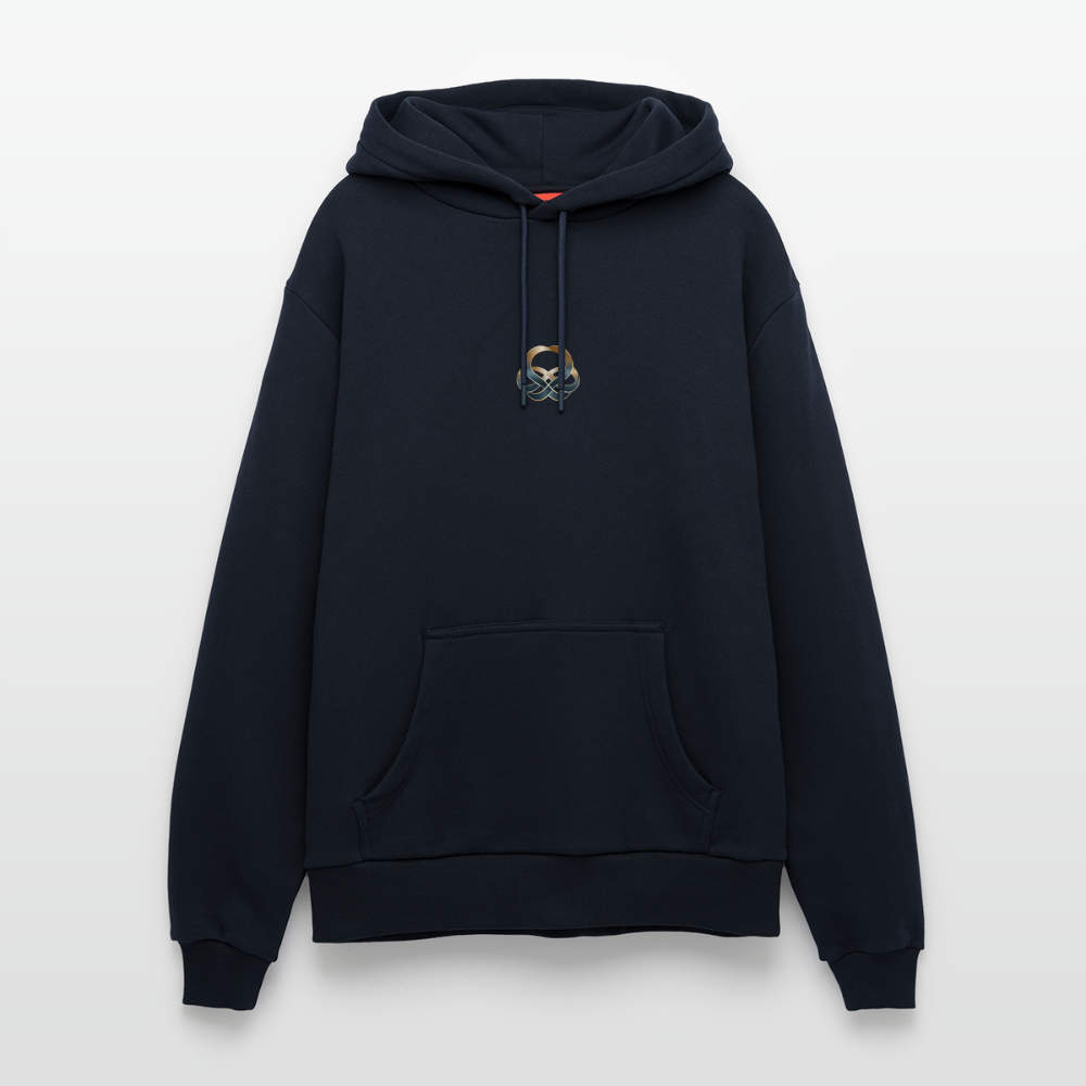 chiSign Organic Relaxed Hoodie Made in EU - DARK NAVY