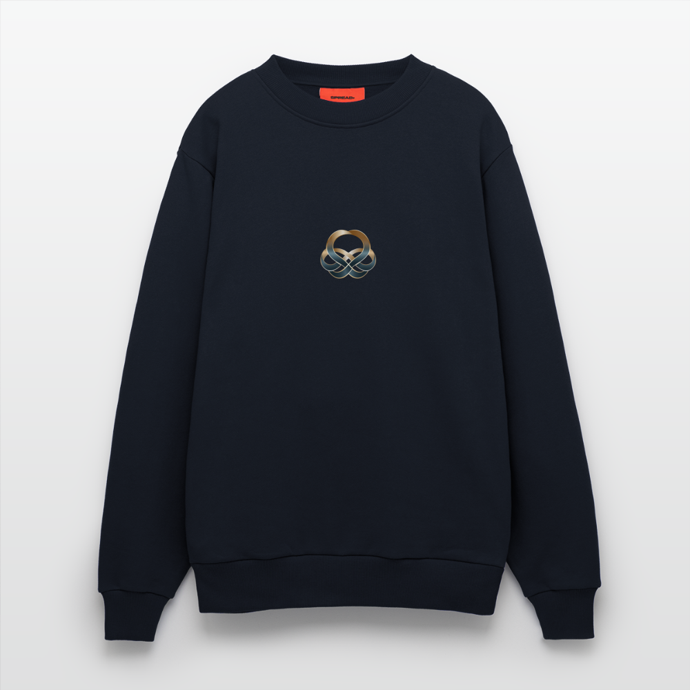 chiSign Organic Relaxed Crew Neck Made in EU - DARK NAVY