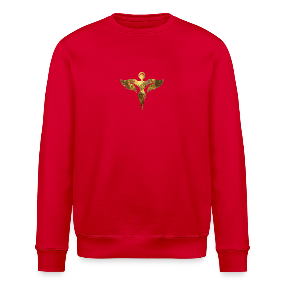 Unisex Bio-Sweatshirt "Gaia" - Rot