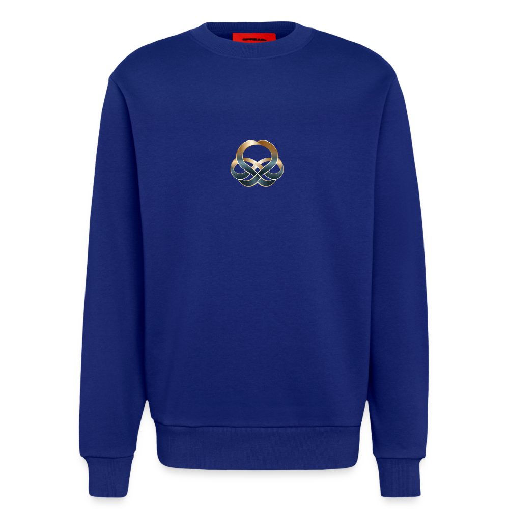 chiSign Organic Relaxed Crew Neck Made in EU - Iconic Blue