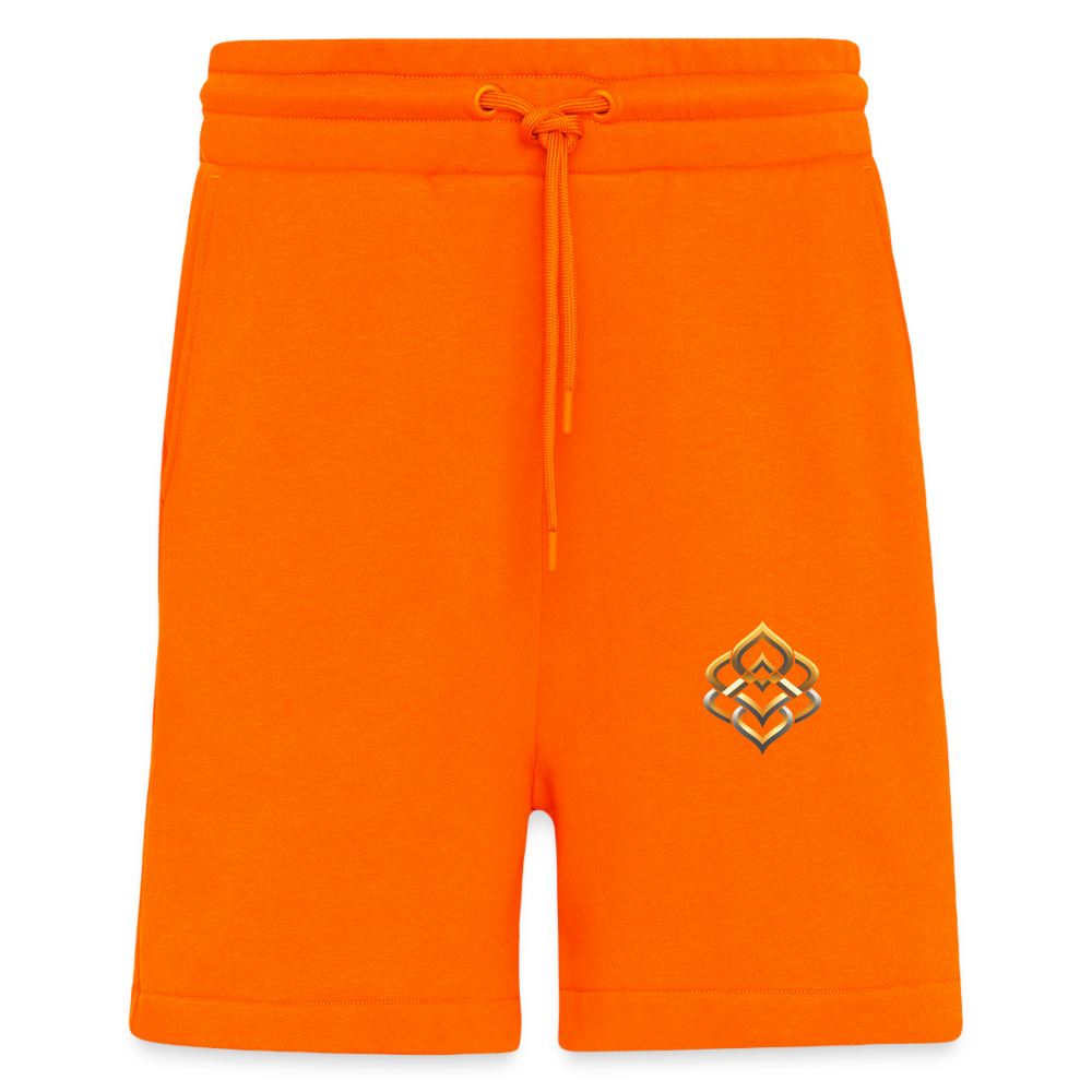 chiSign Organic Relaxed Shorts Made in EU - SUNSET ORANGE