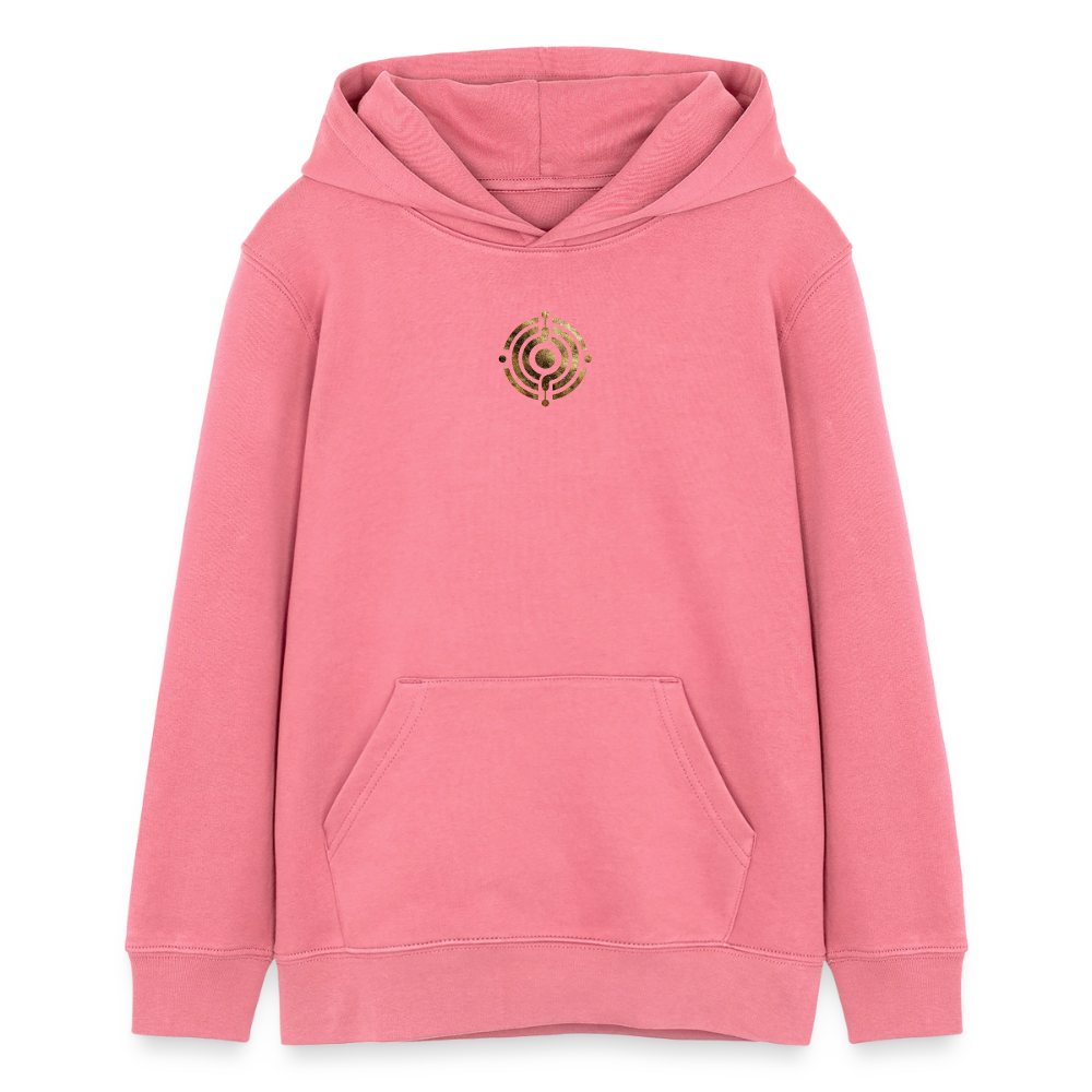 Teenager Organic Hoodie Mini Cruiser "Monade - Pink 