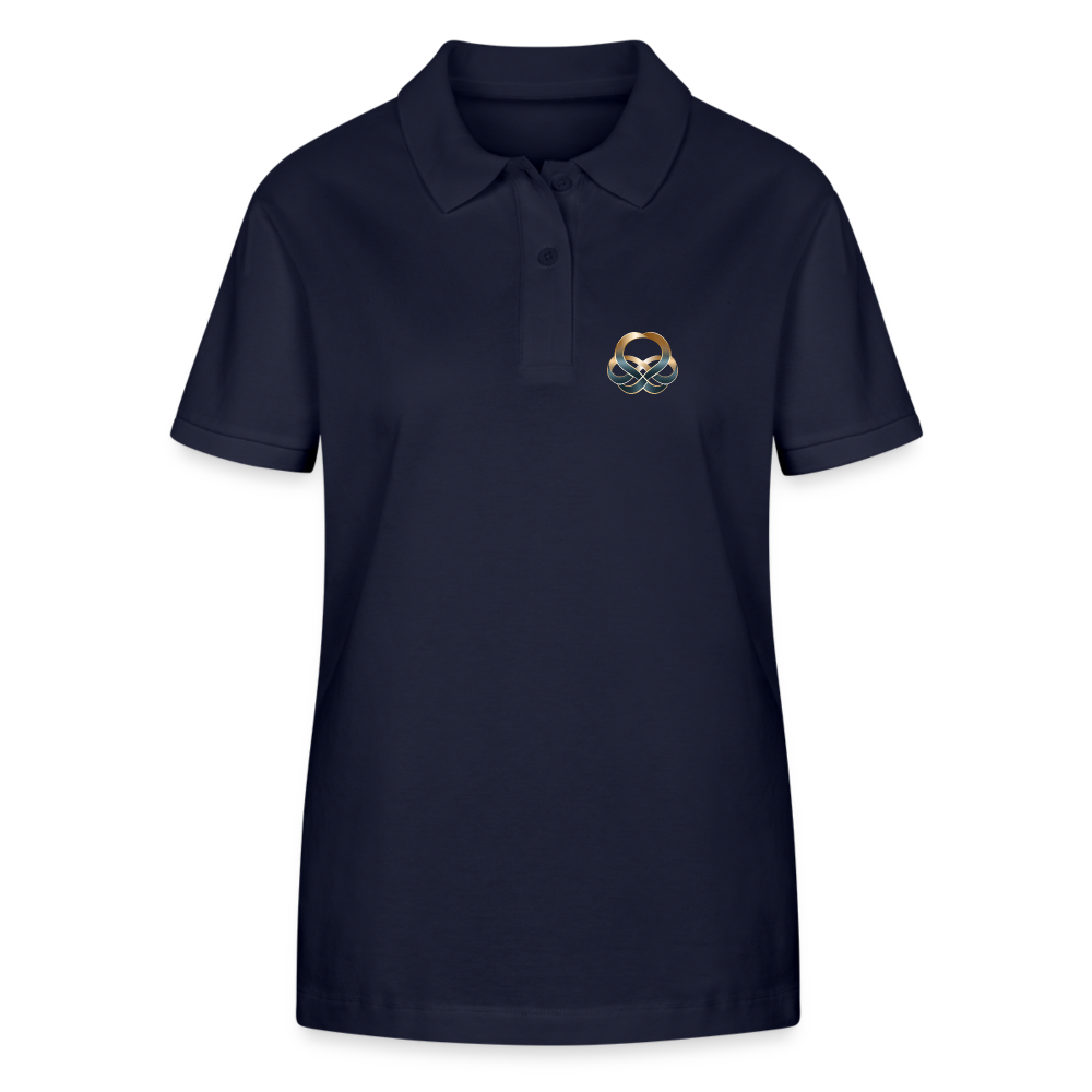 chiSign Stanley/Stella Frauen Bio-Poloshirt ELLISER - Navy