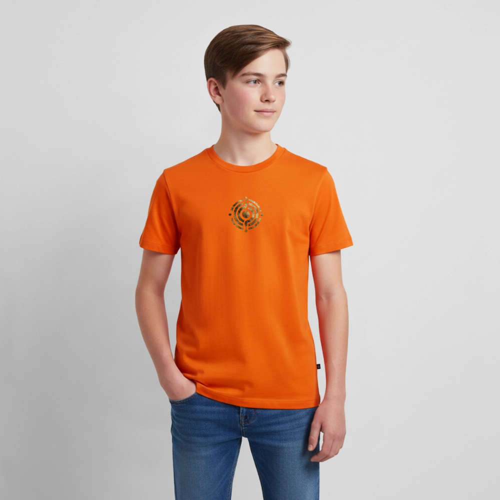 Teenager Premium T-Shirt "Monade" - Orange 
