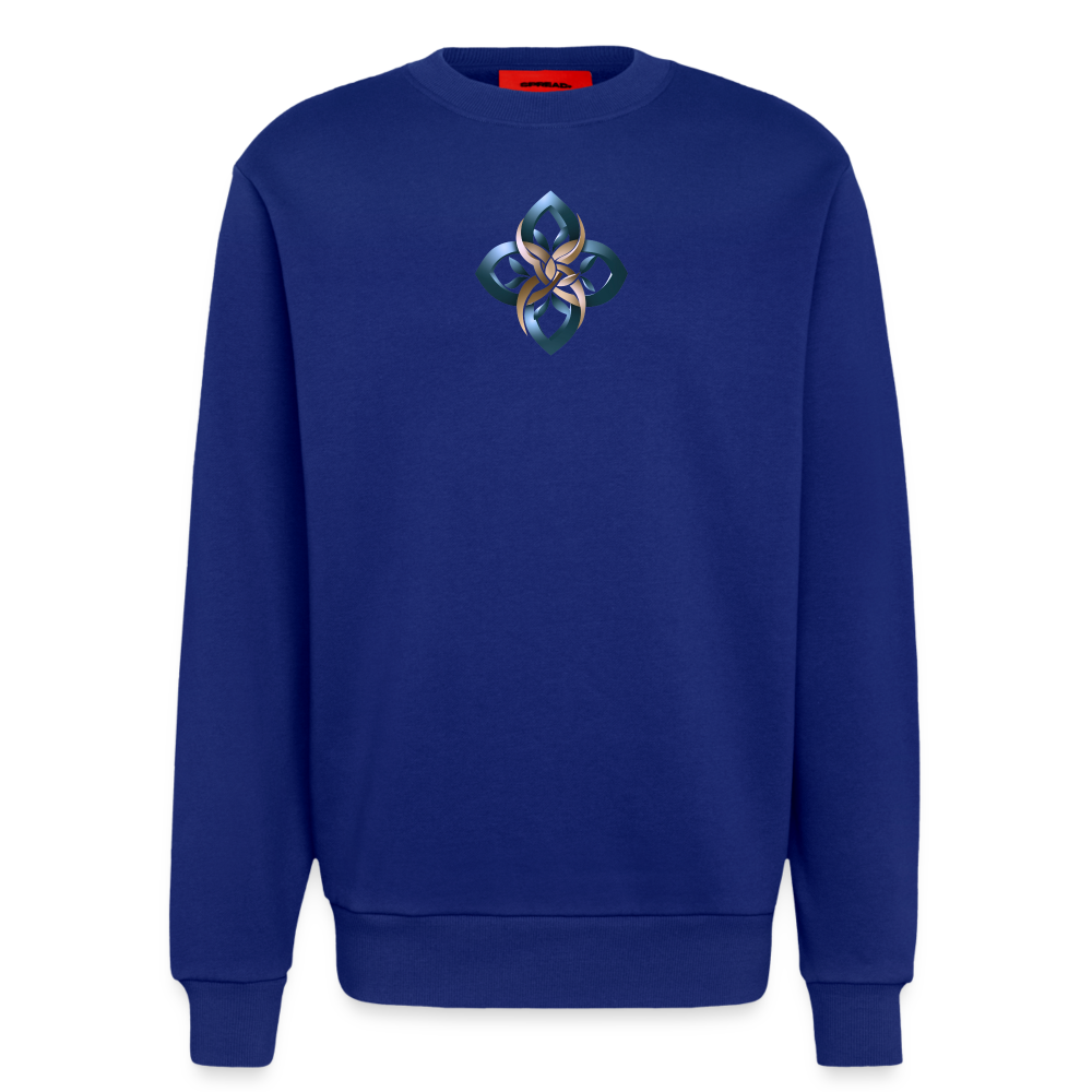 chiSign Organic Relaxed Crew Neck Made in EU - Iconic Blue