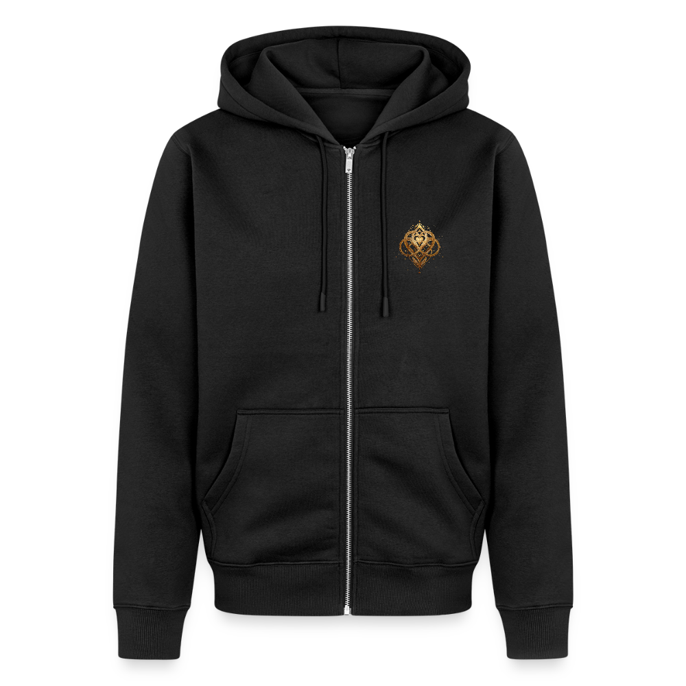 Männer Premium Kapuzenjacke „Agape“ - Schwarz