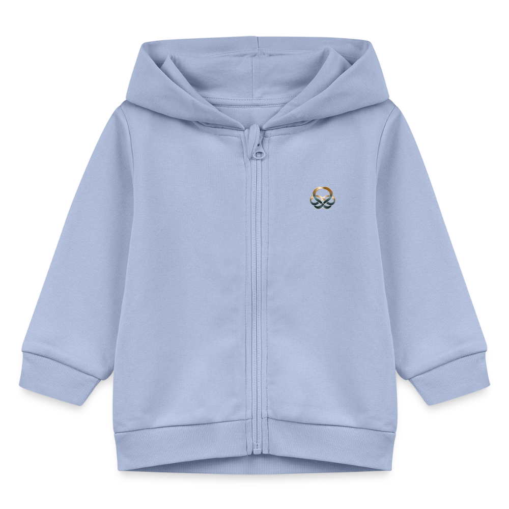 chiSign Stanley/Stella Bio Zip Hoodie BABY CONNECTOR - Sky