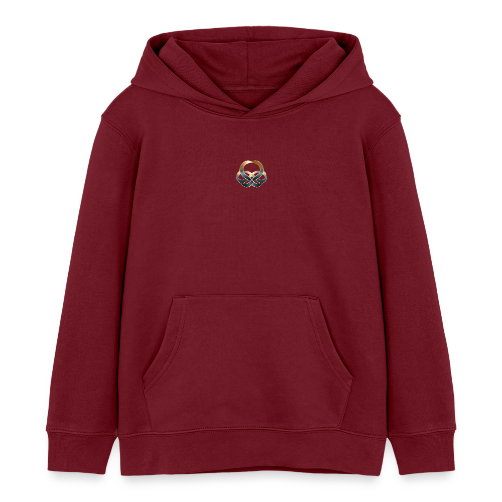 chiSign Stanley/Stella Kinder Bio-Hoodie Mini Cruiser - Burgunderrot