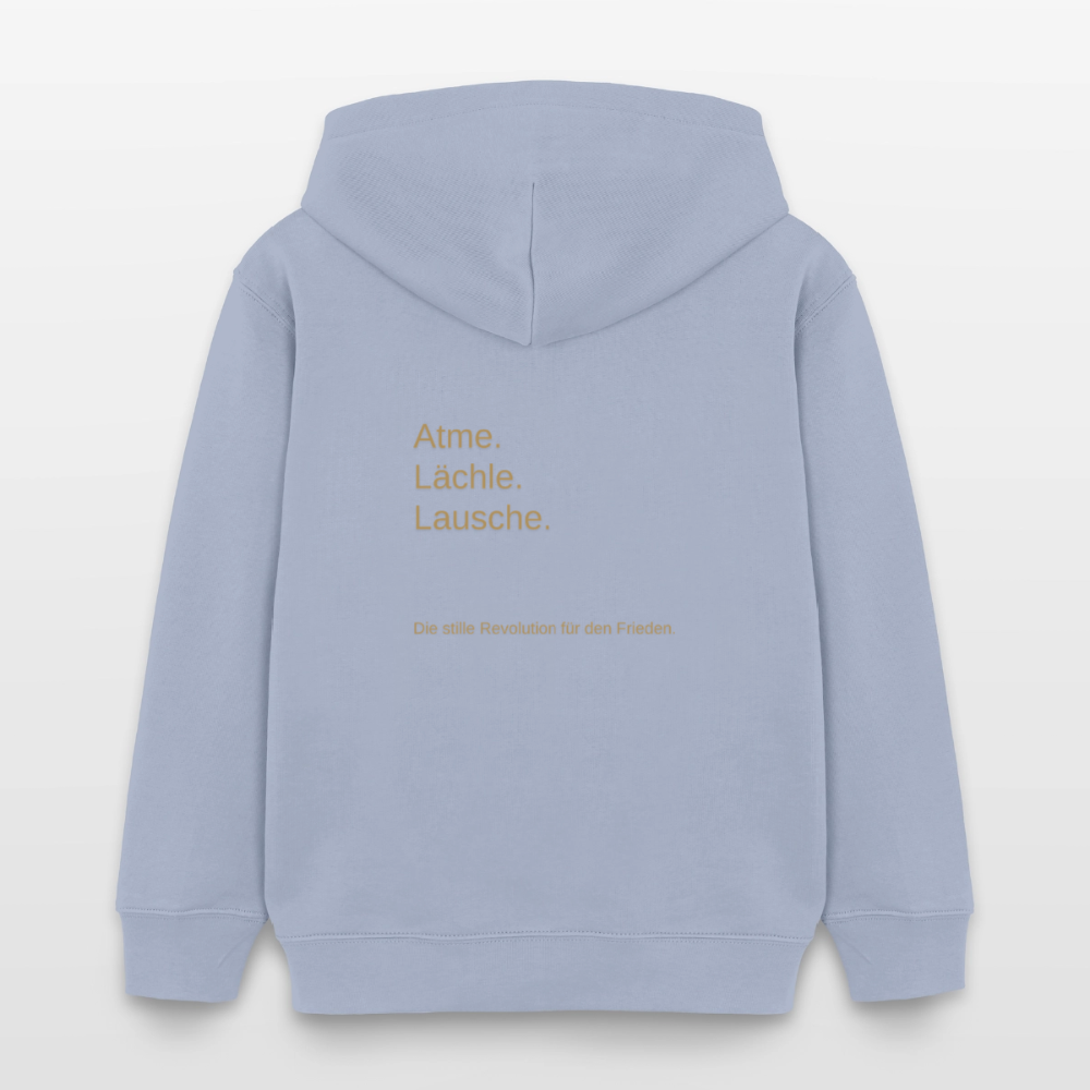 Kinder Organic Hoodie Mini Cruiser "Monade" - Lavendel-Violett