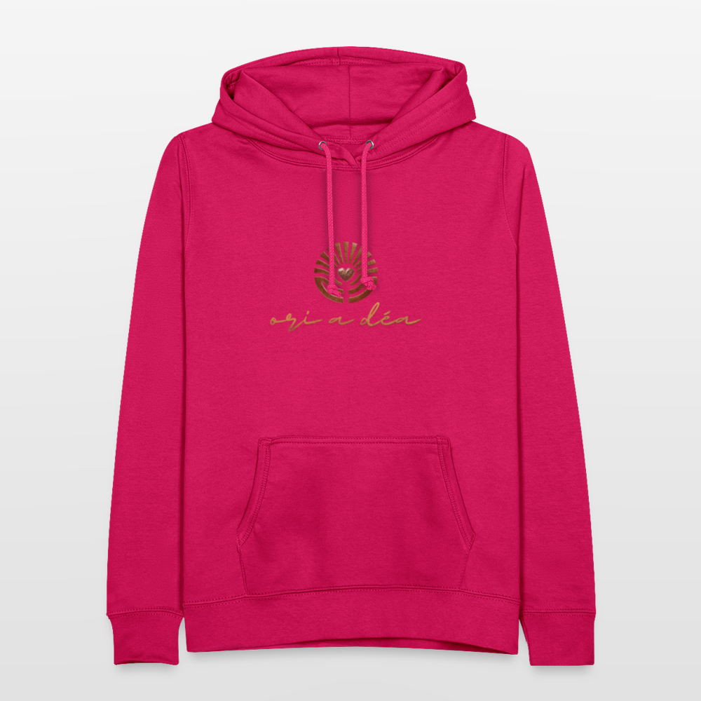 Frauen Hoodie ori a déa - dunkles Pink