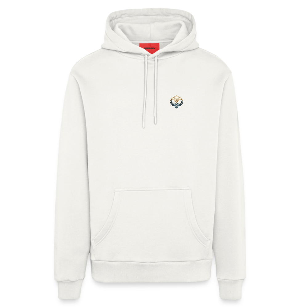 everosano Organic Relaxed Hoodie Made in EU - OFF WHITE