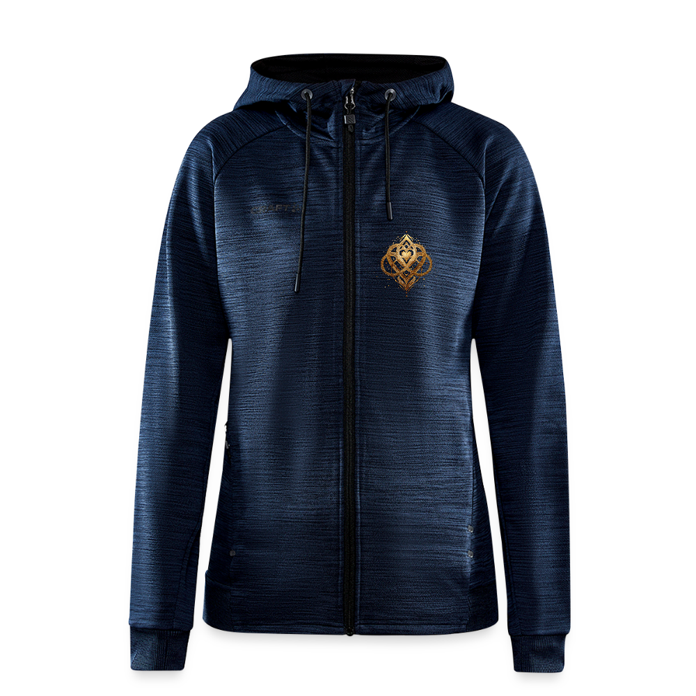 ori a déa CRAFT ADV Unify Frauen Kapuzenjacke " Agape - Navy meliert