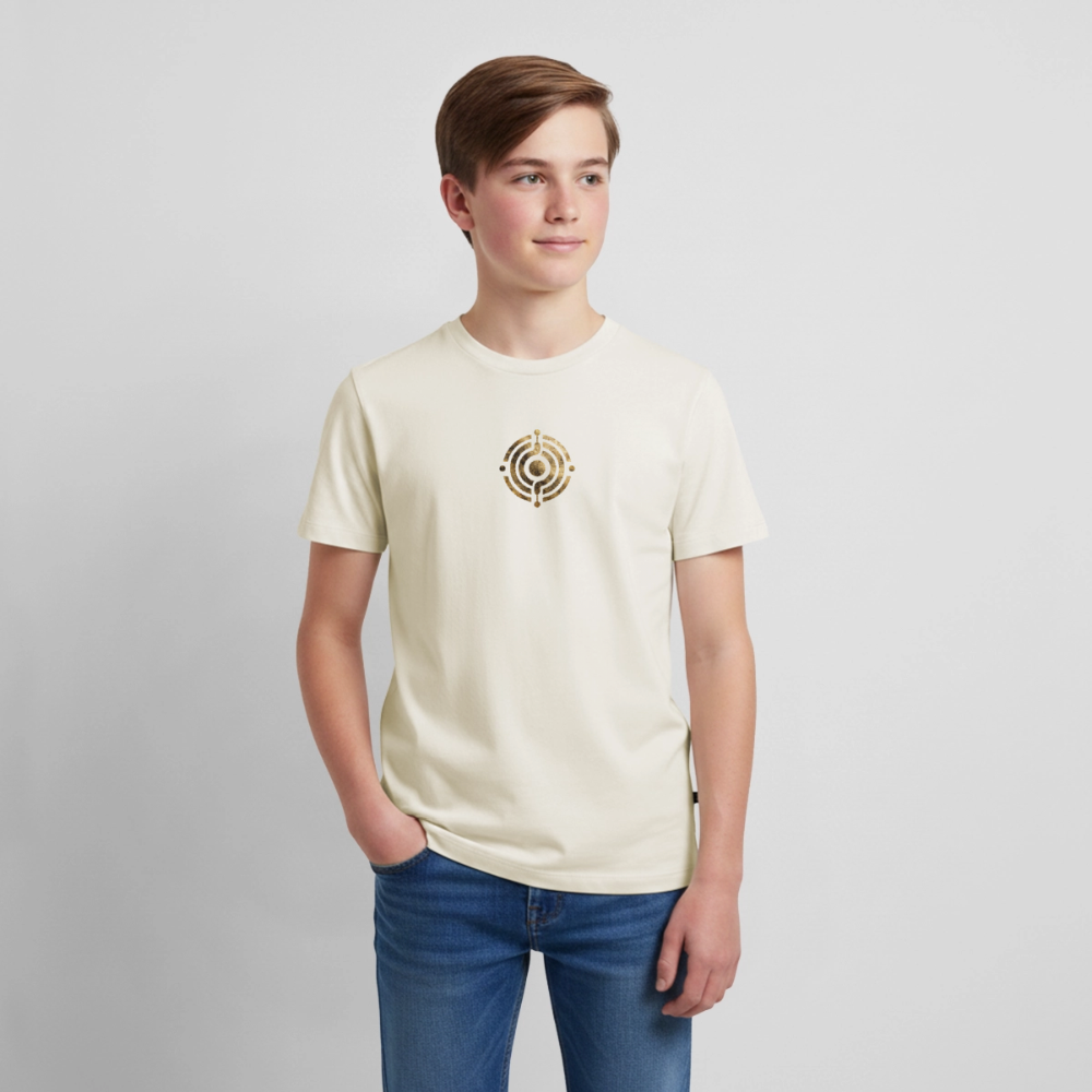 Teenager Premium T-Shirt "Monade" - Naturweiß