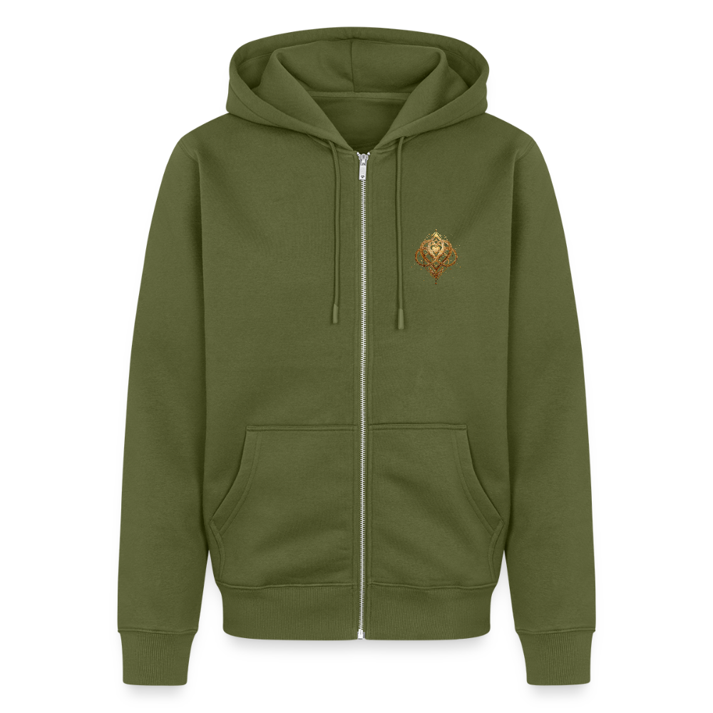 Männer Premium Kapuzenjacke „Agape“ - Khaki