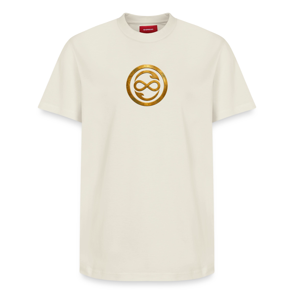 Relaxed Unisex Supima Cotton T-Shirt – ANIMA AETERNA - Naturweiß