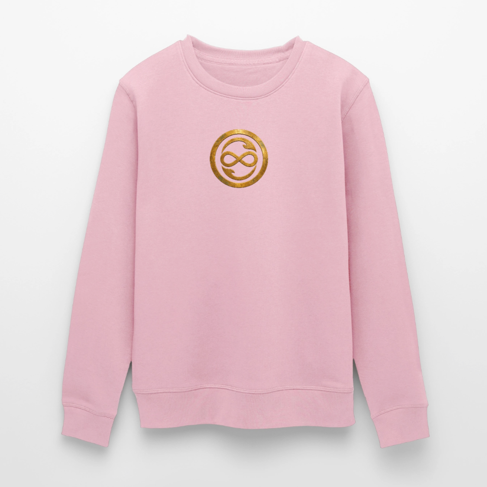 Unisex Bio-Sweatshirt ANIMA AETERNA - Hellrosa