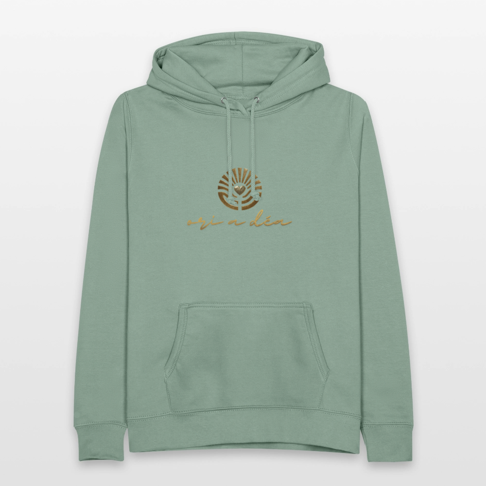 Frauen Hoodie ori a déa - Graugrün