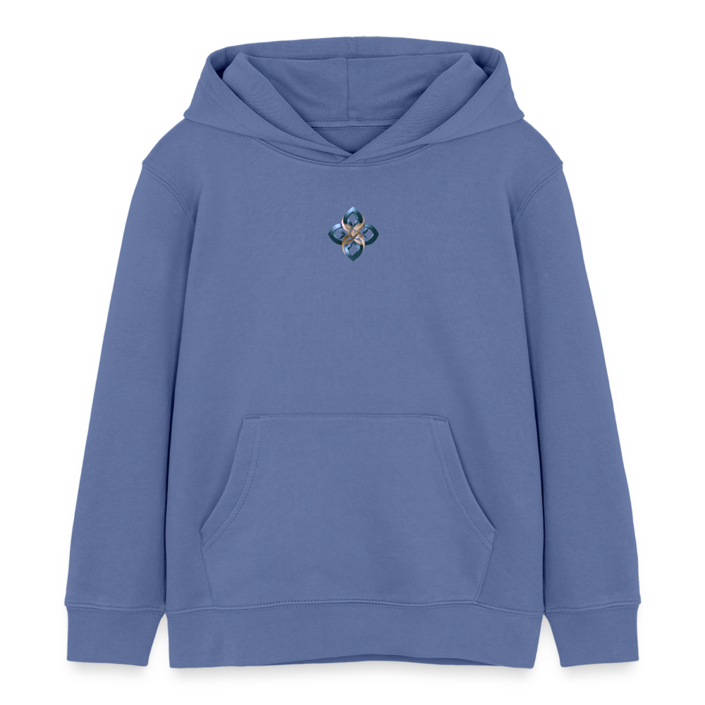 chiSign Erfolg Stanley/Stella Kinder Bio-Hoodie Mini Cruiser - Blau