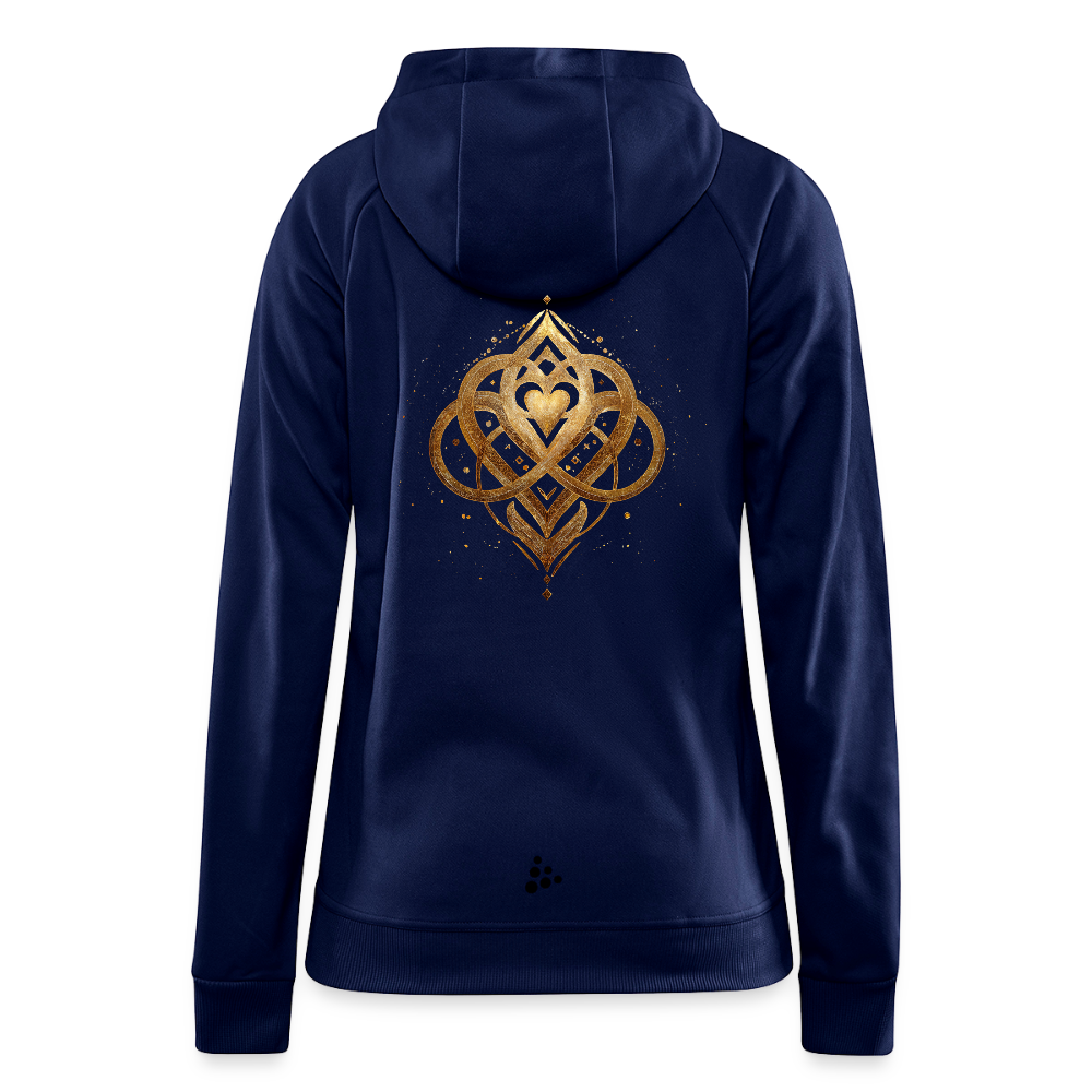 ori a déa CRAFT ADV Unify Frauen Kapuzenjacke " Agape - Dunkelnavy