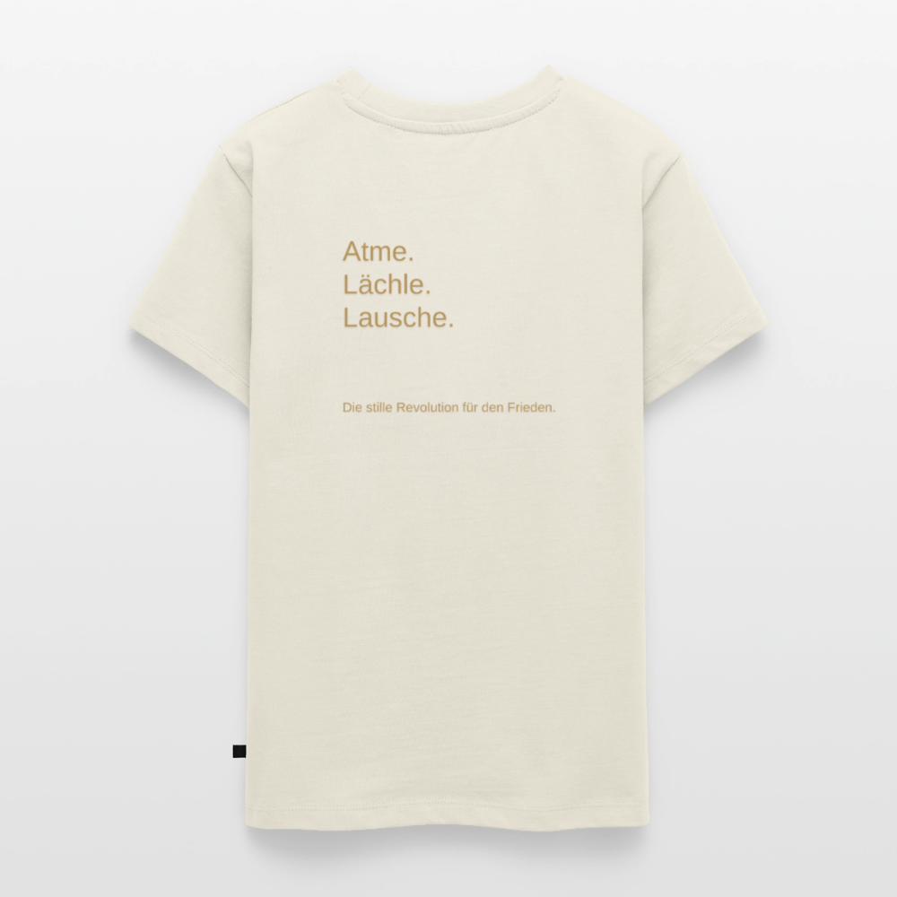 Teenager Premium T-Shirt "Monade" - Naturweiß