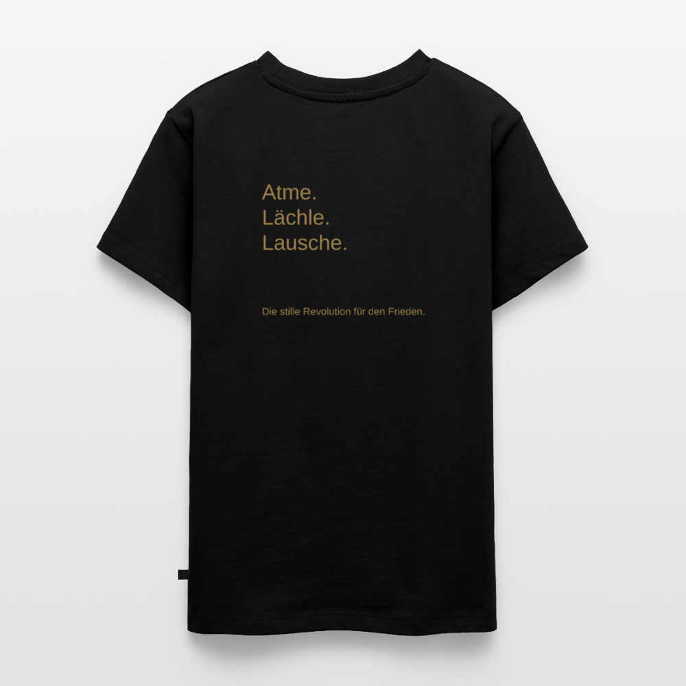 Teenager Premium T-Shirt "Monade" - Schwarz