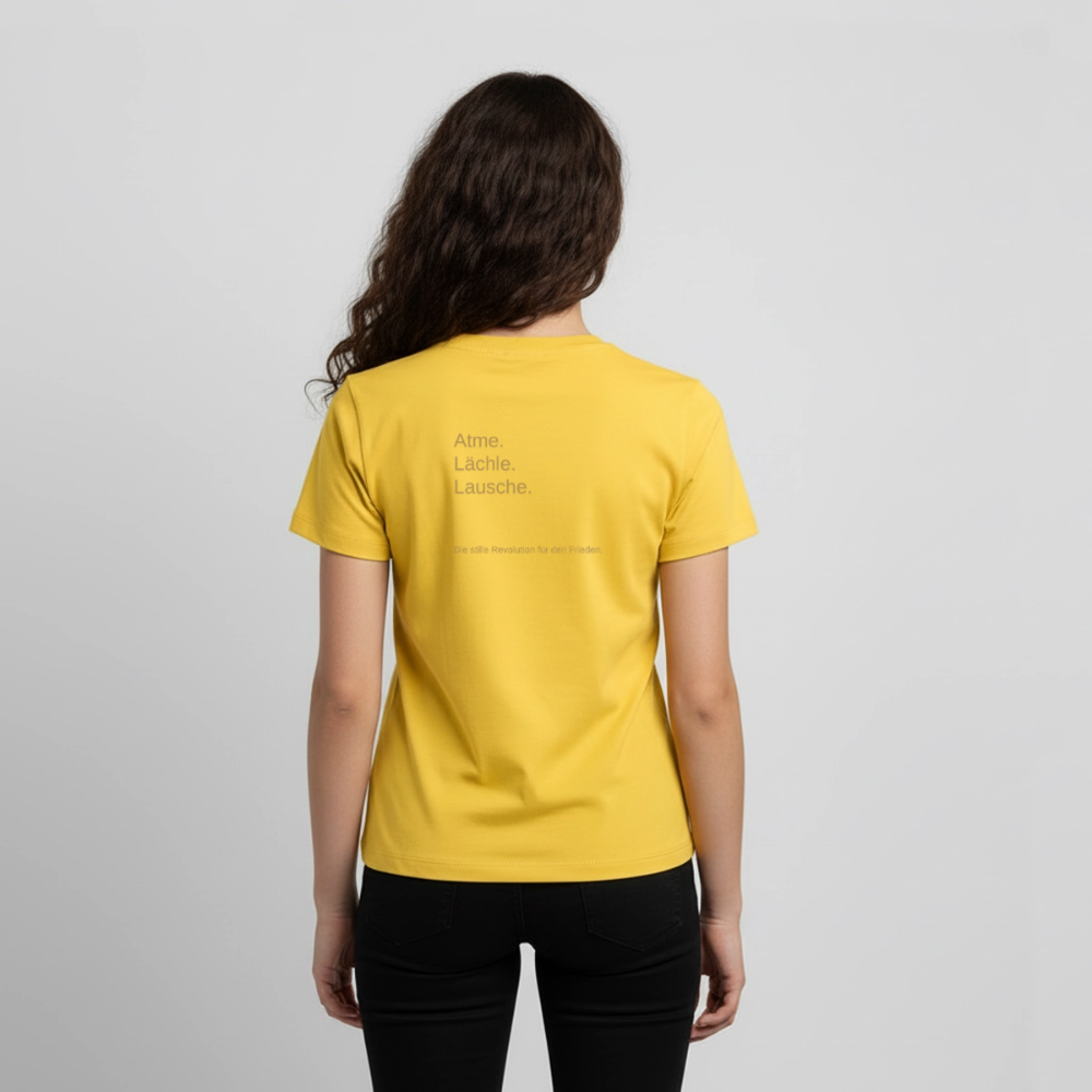 Teenager Premium T-Shirt "Monade" - Sonnengelb