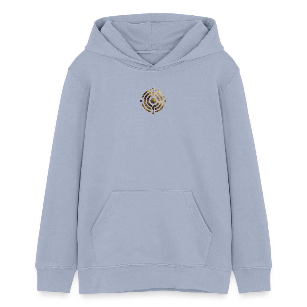 Teenager Organic Hoodie Mini Cruiser "Monade - Lavendel-Violett