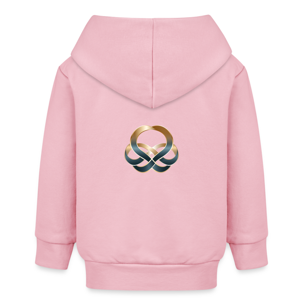 chiSign Stanley/Stella Bio Zip Hoodie BABY CONNECTOR - Hellrosa