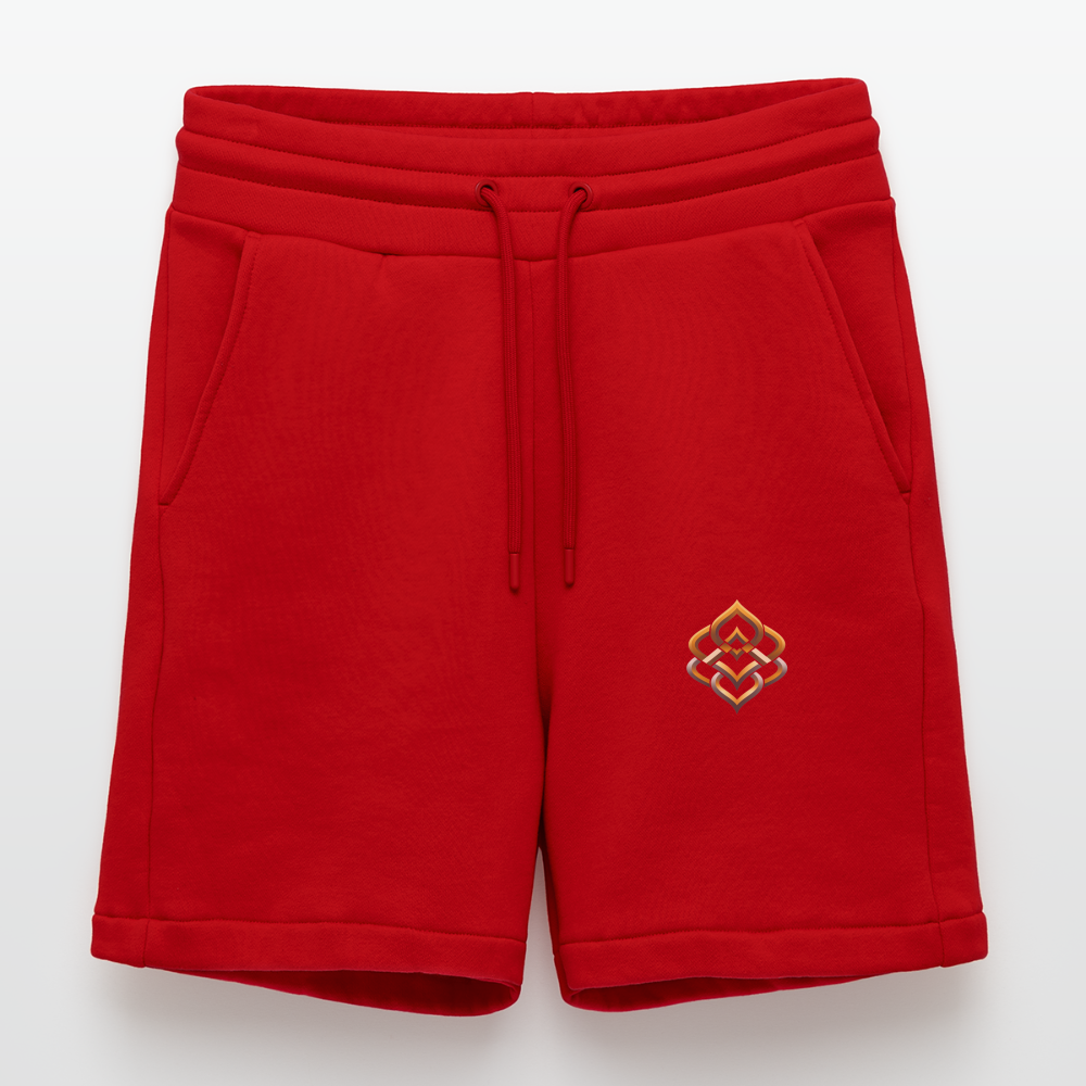 chiSign Organic Relaxed Shorts Made in EU - Rot