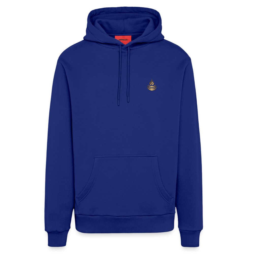 Organic Relaxed Hoodie Made in EU - Iconic Blue