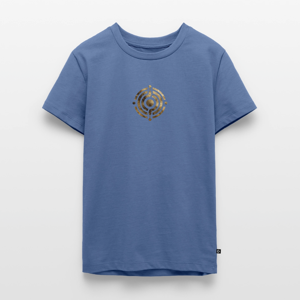 Teenager Premium T-Shirt "Monade" - Taubenblau