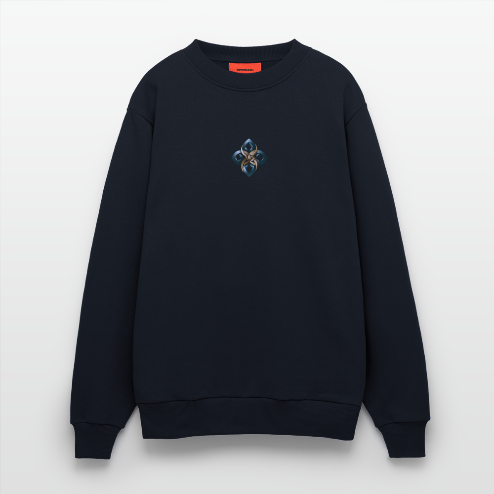 chisign Organic Relaxed Crew Neck Made in EU - DARK NAVY