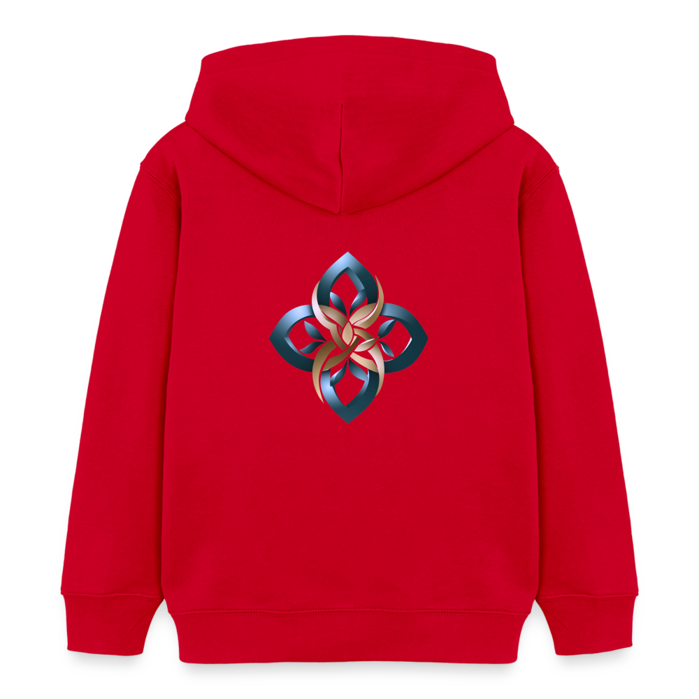 chiSign Erfolg Stanley/Stella Kinder Bio-Hoodie Mini Cruiser - Rot