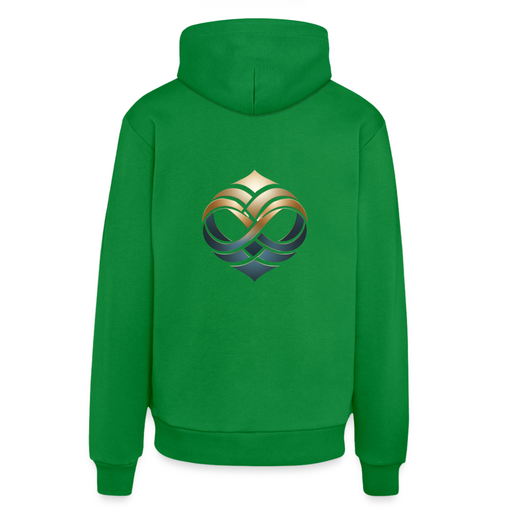 everosano Organic Relaxed Hoodie Made in EU - City Green