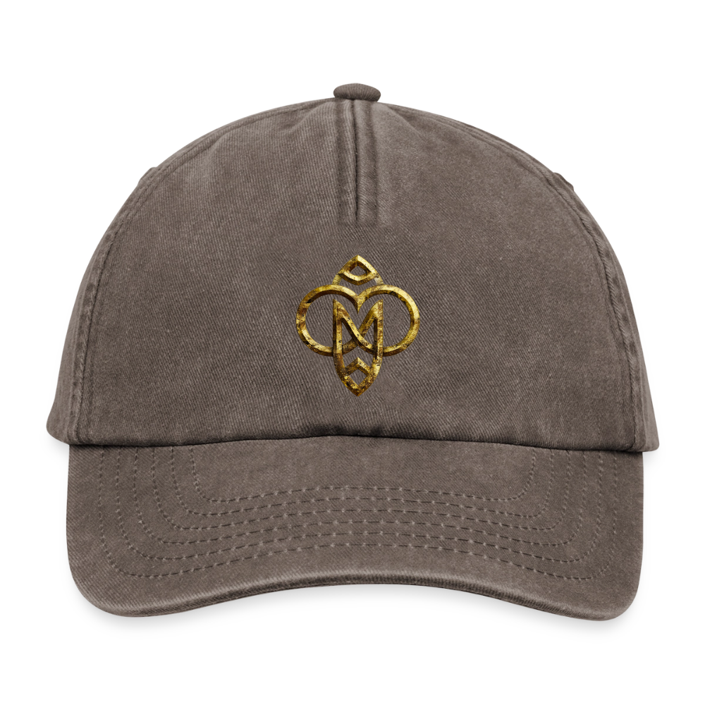 Relaxed Vintage Cap "Die höchste Monade" - Vintage Braun