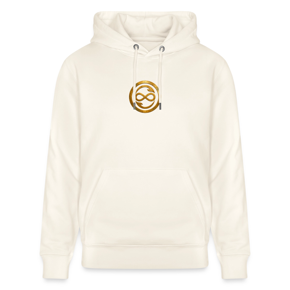 Unisex Bio-Hoodie ANIMA AETERNA - Naturweiß 