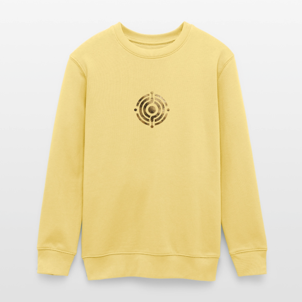 Teenager Organic Sweatshirt Mini Changer "Monade" - Gelb Viva 