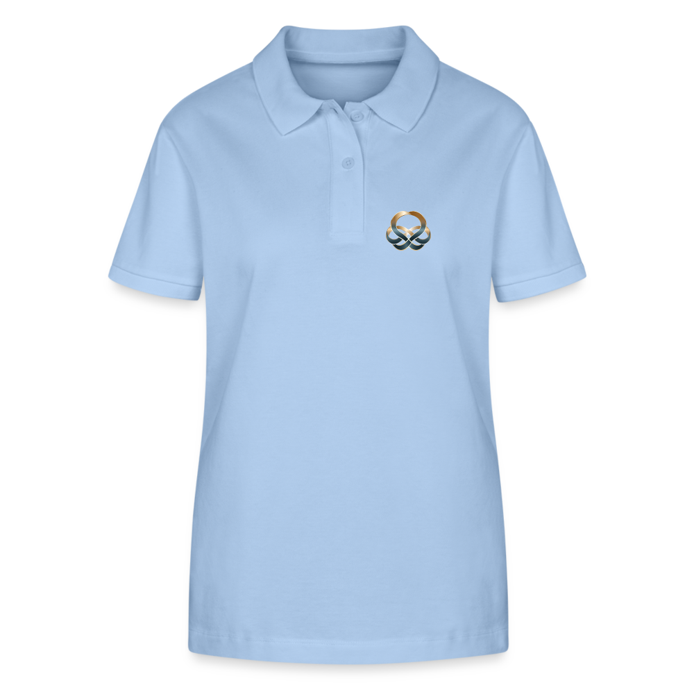 chiSign Stanley/Stella Frauen Bio-Poloshirt ELLISER - sky Blue