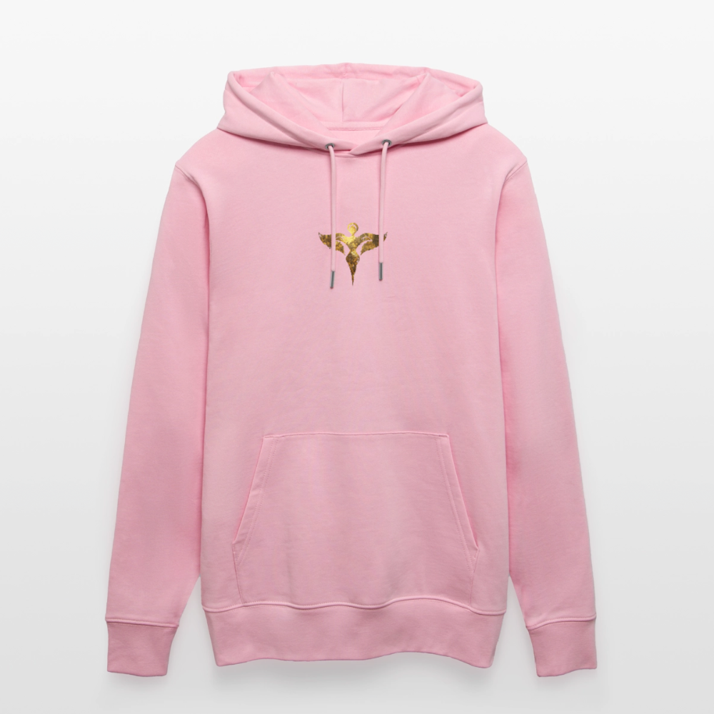 Unisex Bio-Hoodie hochwertig " Gaia" - Hellrosa