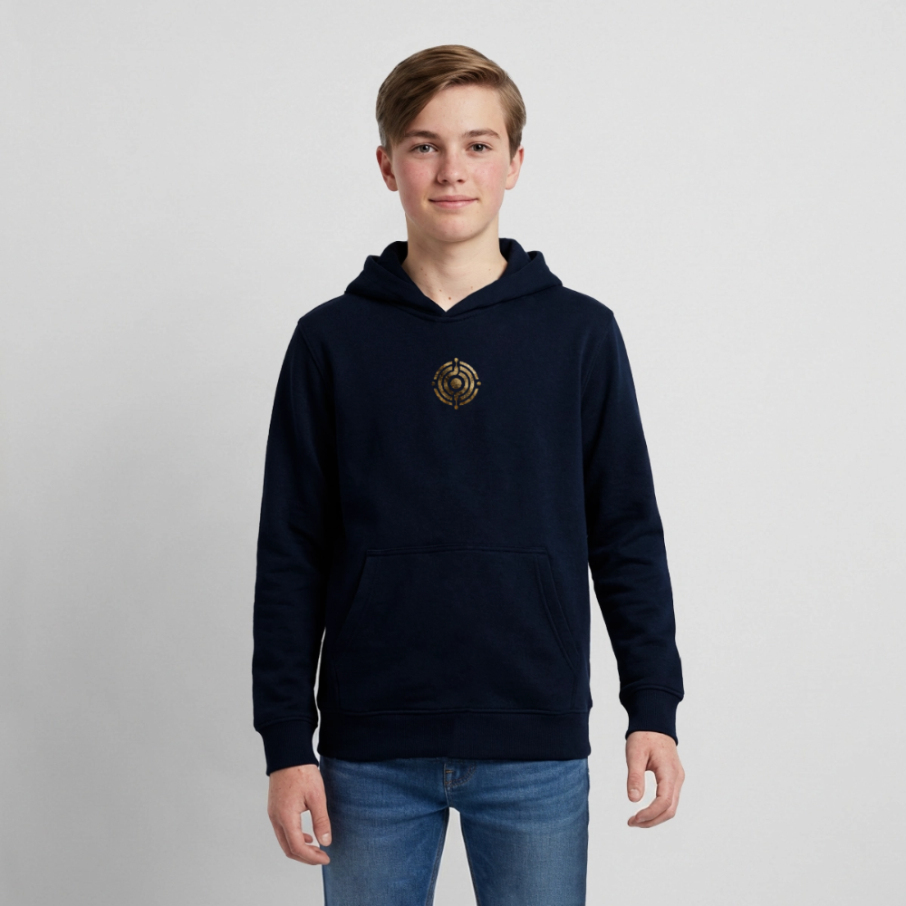 Teenager Organic Hoodie Mini Cruiser "Monade - Navy