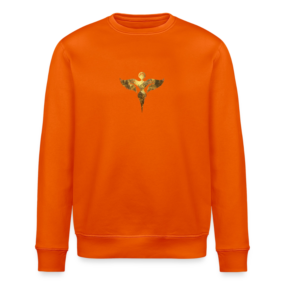 Unisex Bio-Sweatshirt "Gaia" - Tieforange